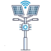 Solar Lighting Icon